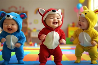 build and grow youtube kids channel with animation for kids learning video