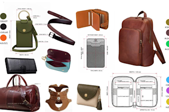 do leather goods tech pack for belt wallet clutch bag soft goods dog harness
