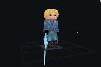 create minecraft 3d model using blockbench mobs bosses animations