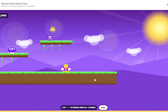 create rayman legends style 25d platformer game in unity
