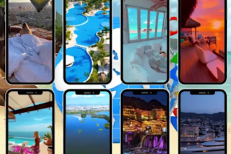 give you 9,000 faceless travel reels collection