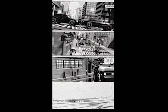 motion comic animation manga animation comic book trailer cinematic graphics