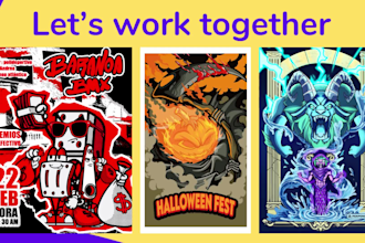 do custom event poster design