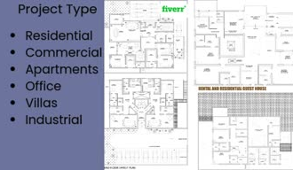 draft sketch into professional architectural drawings
