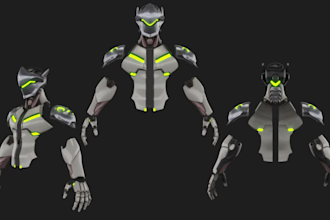 create printable game cosplay armor, helmet, anime cosplay props,