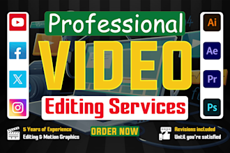 be your youtube video editor with expert travel video editing