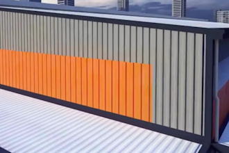 render architecture exterior design 3d house warehouse sketchup commercial model