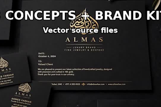 design luxury arabic calligraphy logo for your brand