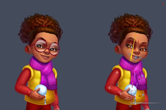 rig and animate 2d game characters in spine2d pro game assets