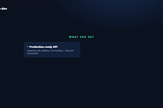 build you a production cloudflare workers backend with d1 and cron jobs