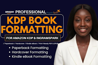 do KDP book formatting children book formatting amazon KDP book publishing
