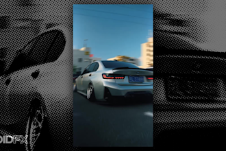 do professionally car edits and speed ramp for tiktok, youtube and instagram