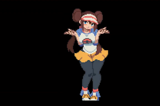 pixel art animation 2d sprite sheet pixel character game art animation nsfw 8bit