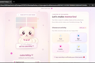code custom aesthetic interactive web apps and virtual pet websites