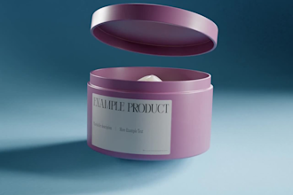create a realistic 3d product animation