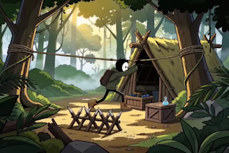 create ai animation stories and ai video art in 24 hours
