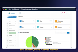 build custom hrm payroll and attendance software in laravel