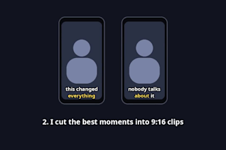 turn your podcast into captioned vertical clips for tiktok, reels and shorts