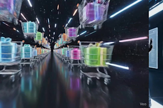 stunning ai video ads, saas explainer commercials cgi product promos using veo3