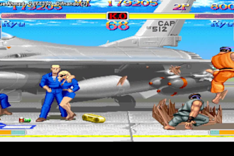 set up retro fighting games for online p2p play