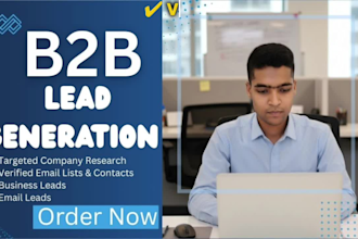 provide  targeted and verified b2b lead generation