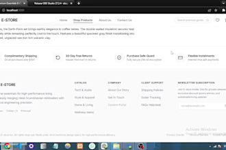 build a responsive website using react with typescript, PHP