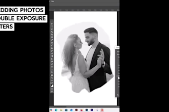 do photo editing and make any modifications in photoshop