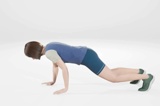 create 3d gym animation and fitness exercise animation loops