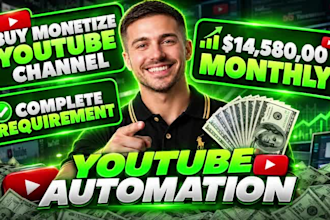 complete monetization requirements and buy monetize youtube channel