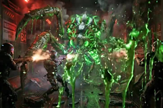 make brutal dark ai metal music video with professional cinematic quality