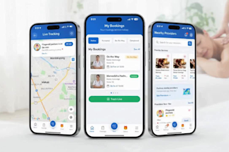 build an on demand service booking app with live gps
