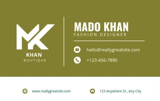 design professional business card