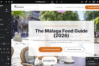 design, redesign, and fix elementor header, footer, and mega menu