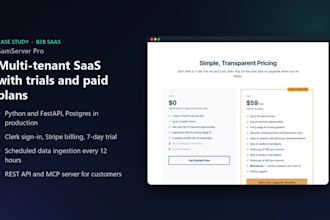 build a custom web app internal tool or saas