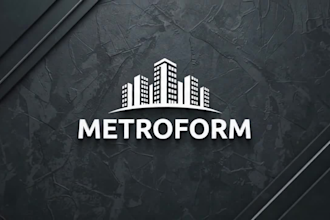 design a professional real estate and architectural logo