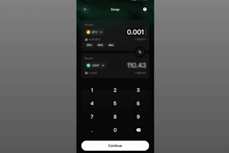 develop crypto wallet app wallet app blockchain app fintech app crypto app