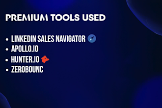 provide verified b2b lead generation, targeted email list and linkedin leads