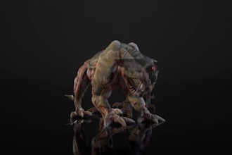 create realistic 3d animal model dog anatomy fbx animation texturing 3d rigging