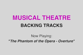 remake backing tracks for musical theatre and broadway songs
