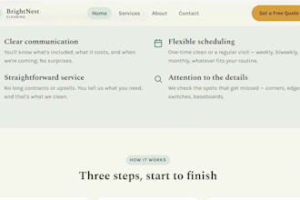 build your professional business website with copy