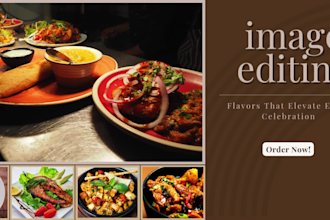 create photos for your brand or restaurant home photo studio