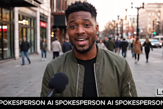 create a realistic ai spokesperson, ai human avatar video for ads and business