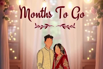 create luxury muslim nikah invitation video