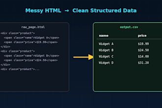 build a custom python web scraper for fast data extraction