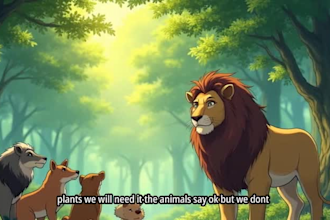 create 2d animation video, animation story, moral stories