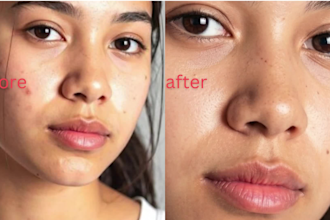 do professional photo retouching and skin retouching