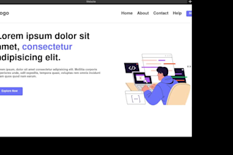 develop a clean and responsive front end UI design