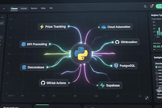 build a python automation script, web scraper, or telegram bot