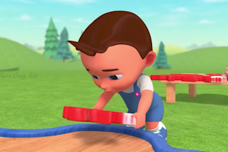 create stunning animated stories, video art, 3d cartoon for kids