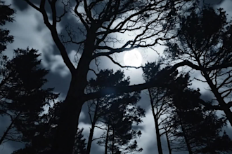 create a cinematic book trailer, dark teaser for  horror or fantasy story